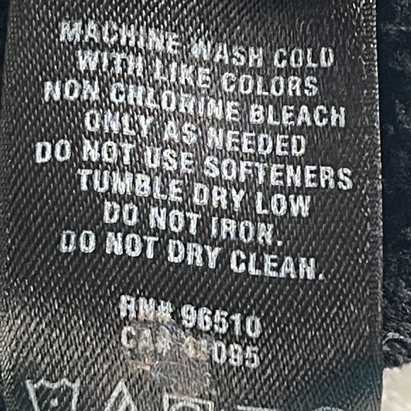 Under Armour Loose Storm Fleece Big Logo Hoodie Mens Size M Black Red Pullover - Picture 13 of 13